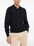 knitted polo T-shirt